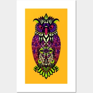 don owl bird ecopop Posters and Art